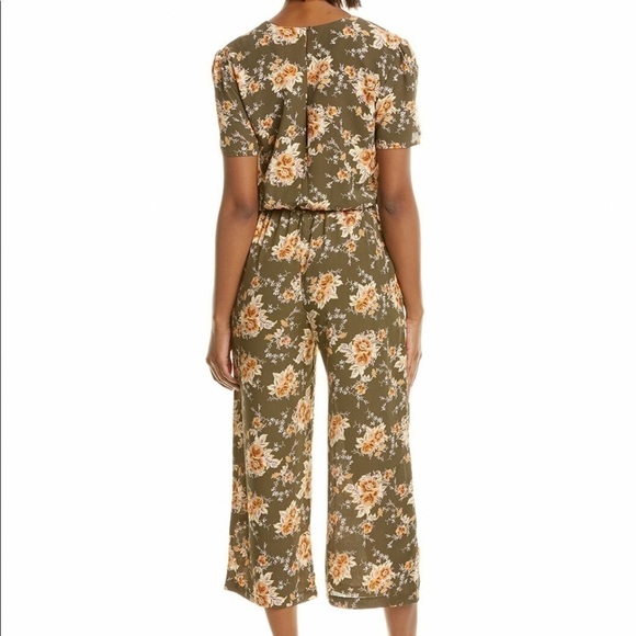 Leyden Floral Printed Jumpsuit Size S - Picture 2 of 7